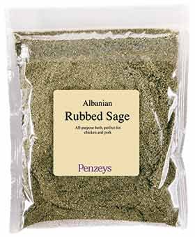 Sage Rubbed By Penzeys Spices 2.4 oz 1.5 cup bag Pack of 1