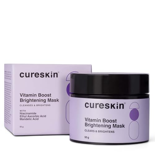 Cureskin Vitamin Boost Face Mask | D Tan Pack for...