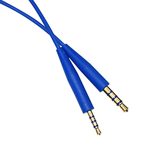 Cable de audio compatible para Bose con conectores 3.5mm a 2.5mm miniatura 4