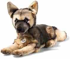 ✅犬のぬいぐるみ シュタイフ steiff シェパードのマイク 37cm ✓ぬいぐるみ シュタイフ steiff シェパードのマイク 犬 37cm