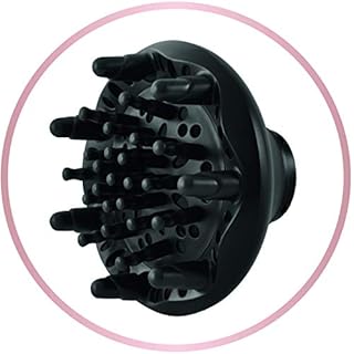 Rowenta Compact Pro - Sèche-cheveux haute puissance 220 W, moteur professionnel AC, haute performance, 4 réglages/température, coup d'air froid, buse concentratrice 9 mm, diffuseur boucles, CV6930