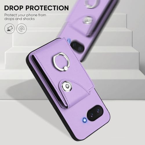 Coque Google Pixel 9A antichoc violette protégeant des chutes de hauteur