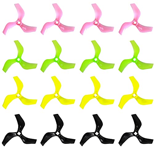 16pcs GEMFAN 75mm 3-Blade Props 3inch Propellers CW CCW for FPV Drone 1407 1408 Motors