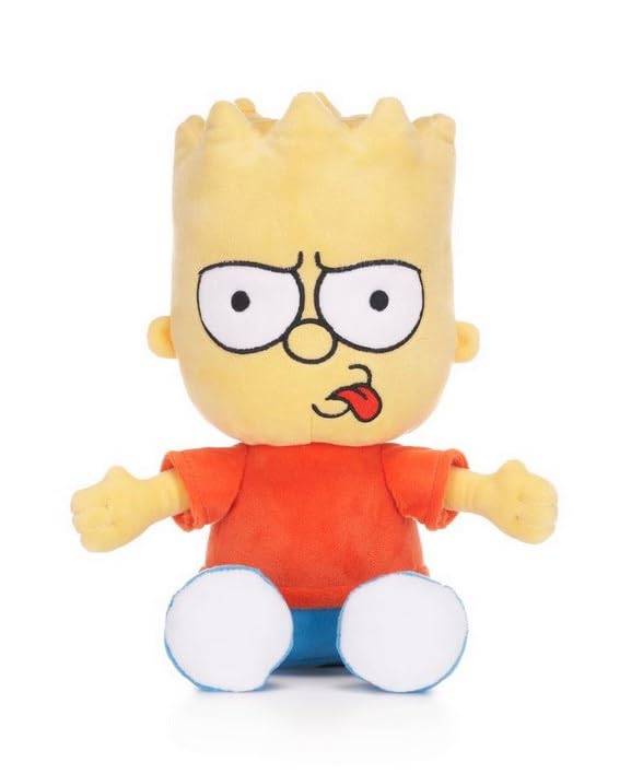 UKToyworld Bart Simpson Plush Toy 12 Inch The Simpsons Soft Toys — image 1