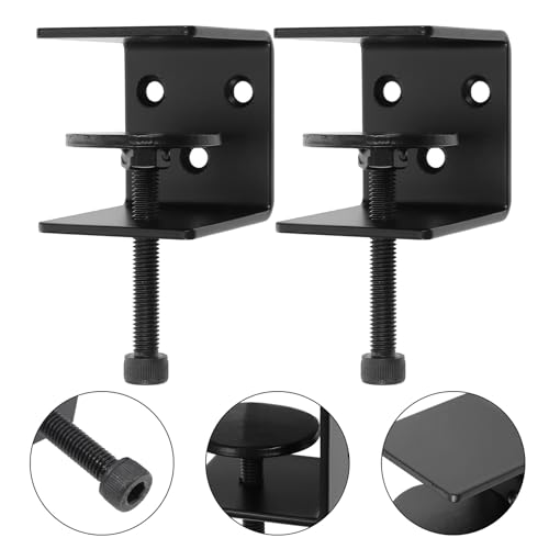 Lot de équerres réglables en fer KOMBIUDA avec fixation murale stable - 8