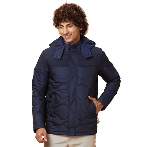 Image of Being Human Black Regular Fit Long Sleeves Men's Jacket Clothing