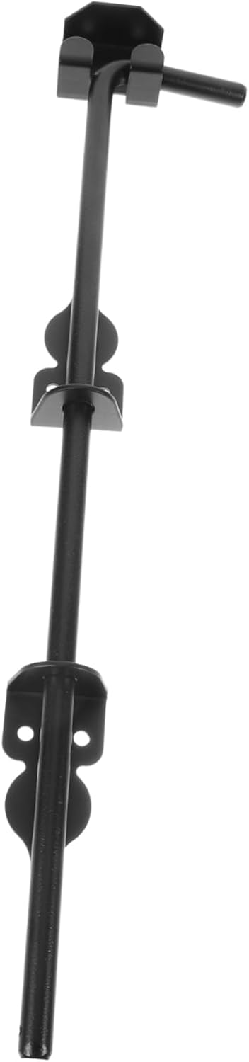 Heavy Duty Gate Latch Durable Cane Bolt Drop Rod for Wooden Fence Doors Rust-Resistant Coating Secure Ground Insertion for Outdoor Gates and Sheds