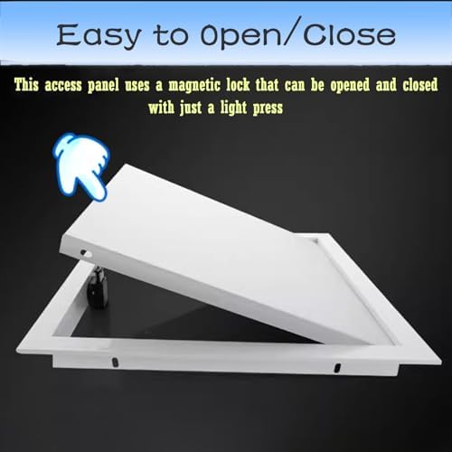 Paintable Wall Access Panel for Residential Use, Ideal for Drywall, Plumbing, and Exhaust System Access – Durable, Easy Installation, Perfect for Home Renovations