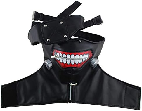 Big Fun Tokyo Ghoul Kaneki Ken 3D PU Leather Mask Halloween Cosplay Mask