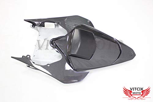 Vitcik (Fairing Kits Fit For Yzf-600 R6 2008 2009 2010 2011 2012 2013 2014 2015 2016) Plastic Abs Injection Mold Complete Motorcycle Body Aftermarket Bodywork Frame (Carbon Fiber) A201 #TOP6
