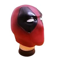 デッドプール3 マスク コスプレ マーベル 1/1 60cm マーベルデッドプールマスク 1:1 3D 手作りハロウィンコスプレ