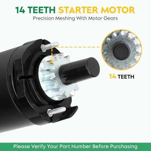 Starter Fits for Kohler 18HP 19HP 20HP Toro TimeCutter Z5000 Z4220 Z4200 2007-2009, G4010 G4020 2007 2008, LX465 LX460 LX425 LX420, 410-21065, KH20-098-05S,410-21112 by PetMigo - Image 2