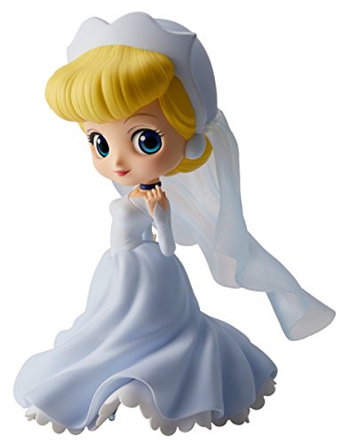 Figurine de Collection Cendrillon 14cm Robe Pastel Cinderella Série QPOSKET Banpresto Disn - vue 2