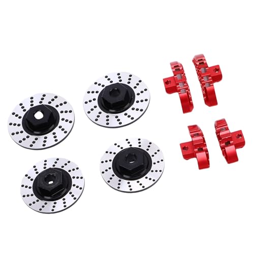 Rotor hexagonal y pasadores de aleación de alta precisión para chasis Traxxas 4 Tec 4