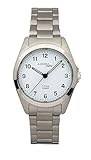  Damenuhr Armbanduhr Analoguhr Titan mit Saphirglas Adora Saphir 28417