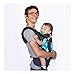 LILLEbaby 4-in-1 Essentials All Seasons Baby Carrier, Seahorse - Ergonomic and Comfort Fabric, Gray