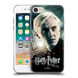 Head Case Designs Officially Licensed Harry Potter Draco Malfoy Deathly Hallows VIII Soft Gel Case Compatible with Apple iPhone 7/8 / SE 2020 & 2022