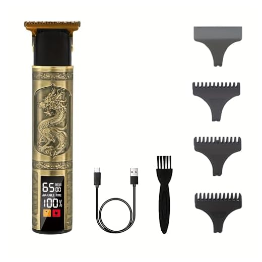 Maquina Cortar pelo hombres Pantalla LED 3 velocidades maquina recortadora de barba hombre, cortapelos profesional, maquinilla de pelar, recortadora de barba, maquina pelar