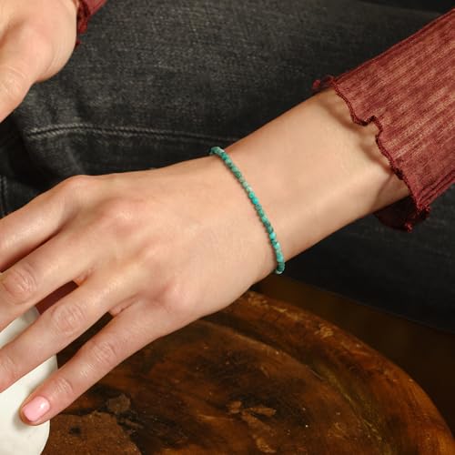 Ross-Simons Green and Blue Bead Bracelets in 18kt Gold Over Sterling2