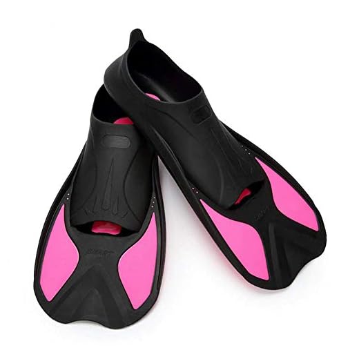 Atphfety Smart Short Blade Swim Fins for Training Swimming and Snorkeling