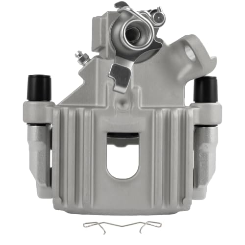 Image of cciyu Rear Left Disc Brake Caliper Assembly with Bracket | For Mini For Cooper L4 1.6L 2003-2006 2008 Replace# 19B3127 Rear Driver Side