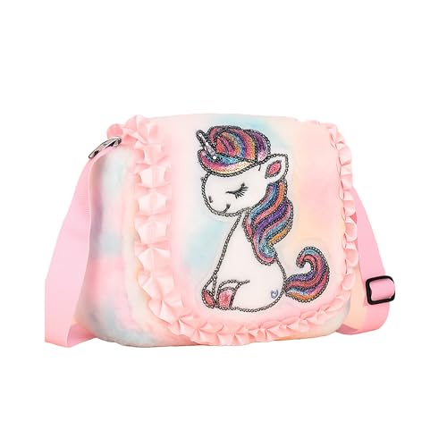 Image of Beautiful Sling Bag for Girls Kids Unicorn Bag for Girls Crossbody Bag Bags for Kids Girl