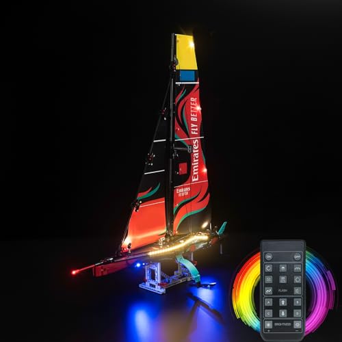 LocoLee LED Light Kit for Lego 42174 Emirates Team New Zealand AC75 Yacht (No Models Only Light...