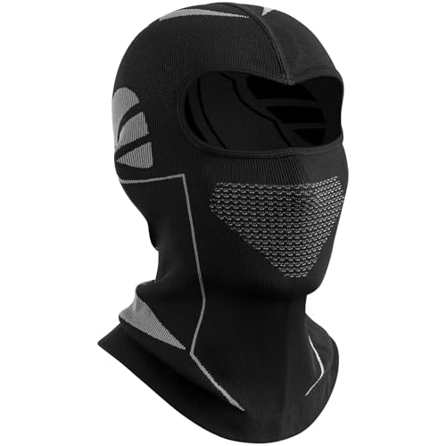 ENONEO Pasamontañas Motocicleta Invierno Hombre Calentador de Cuello Ciclismo Running Braga Cuello Moto Anti Viento Transpirable Balaclava Mujer Esquí Pasamontañas Térmica Bicicleta Bandana