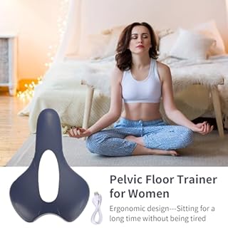 Allenatore Del Pavimento Pelvico - Attrezzo Per Esercizi Di Kegel Per Rafforzare Il Core | Silicone Sicuro Per Il Corpo Con Design Portatile, Stimolatore Wireless Per L'uso Post-Gravidanza Femminile