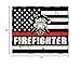Jekeno Fire Firefighter Blanket Fireman Gifts for Men Women Boy Dad Husband Son Boyfriend Adult Birthday Christmas Halloween Thanksgiving Retirement Presents Plush Throw 50
