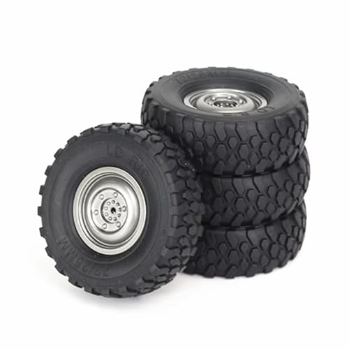 RC�J�[�p�^�C�� For MN D90 For MN98 For MN99S For WPL C14 C24 C34 B14 B24 For LDRC P06 4�� 72mm �\�t�g�^�C���z�C�[�� RC�J�[�A�b�v�O���[�h�p�[�c�A�N�Z�T���[(Gray)