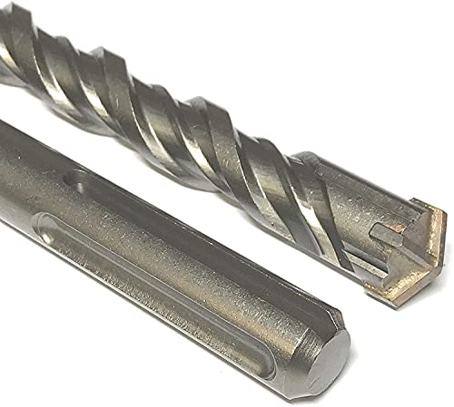 Image of Rennie Tools - 45mm x 800mm Long SDS Max Hammer Drill Bit Tungsten Carbide Tip with Double Spiral Flute for Concrete, Stone, Masonry, Brick, Granite Etc