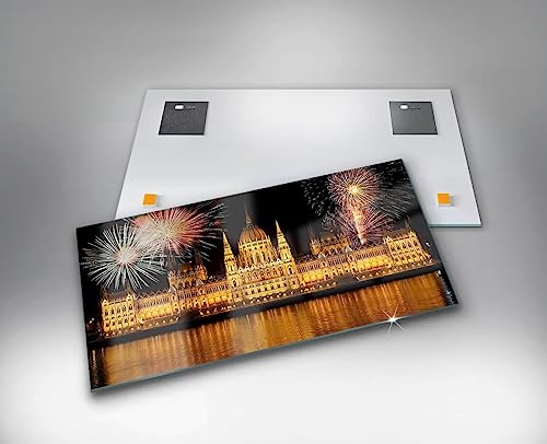 Wallfluent peinture décoration murale verre durable 140x70cm Parlement - 2
