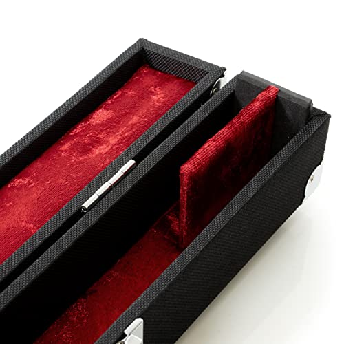Smith & Basil Cello Bow Case - Fits Two 4/4 Violin, Cello Or Viola Bows - Hard Outer Shell With Premium Internal Velvet Padding - Shoulder Strap And Name Tag Included #TOP1