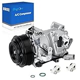 NEW Air Conditioner AC Compressor w/Clutch Compatible with 2012-2017 Toyota Camry, 2011-2013 Highlander, 2011-2016 Sienna, 2012-2018 ES350 3.5L, 2010-2015 RX350 3.5L