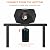 ONLYFIRE OUTDOOR LIVING Propane Gas Fire Pit Bottom-Mounted, 14" Portable Gas Firepit with Glass Stones for Table with Umbrella Hole for Outdoor Patio Camping Bonfire RV, #FP003