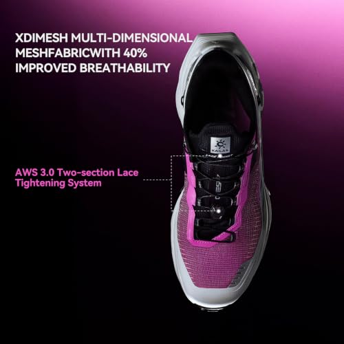 Image of Fuga EX330 Men's Trail Running Shoes, Comfortable Ultra-Long Distance Trail Running Shoes with High-Rebound and Cushion, Lightweight Breathable Non Slip Mountain Trail Shoes for Diverse Terrain