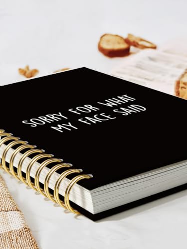 Journal de notes humoristique Carnet de notes travail format A5 rigide