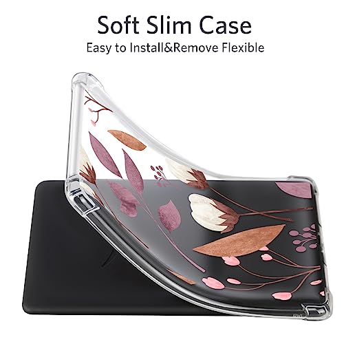 Image of CoBak Frosted Clear Case for 6 inch E-Reader 2024 and 2022 (11th Generation) - Ultra-Slim Soft TPU Transparent Cover,Lightweight & Durable Protection,Tartan