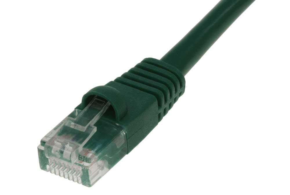 12ft Cat 5E Unshielded (UTP) Ethernet Network Cable - Green