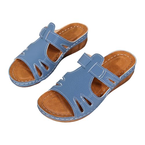 Womens Sandals Wide Width Sandals Women Wide Width Arch Support Slide for Women