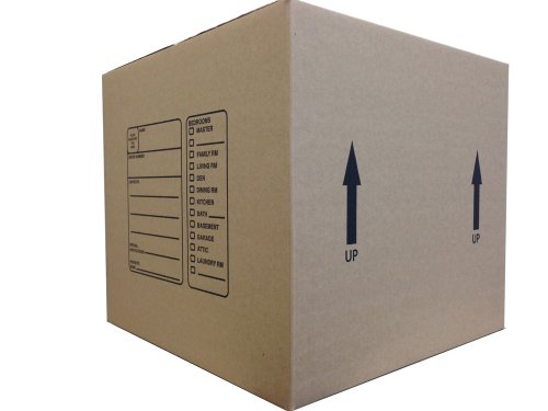 The Boxery 18 X 18 X 16 Inches Genuine Medium Moving Boxes (Pack of 10)