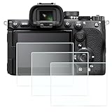 PreNexusFRYC Displayschutzfolie für Sony A7V A7RV a7R5 Kamera, ultraklar, 9H, kratzfest, gehärtetes Glas, Abdeckung für Sony Alpha 7V Alpha 7RV a7r5 Kamera, 3 Packungen