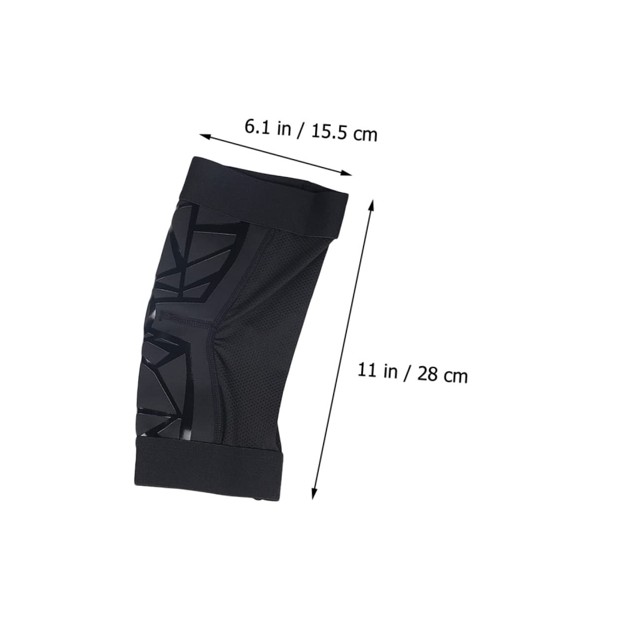 FRCOLOR Running Leg Sleeve Compression Elastic Knee Brace for Women Men Leg Support for Sports Activities