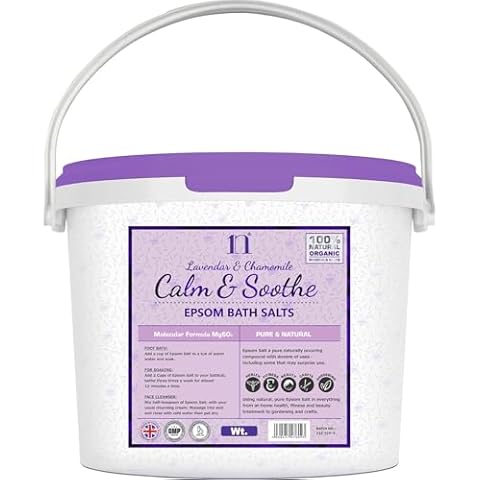 Scented Epsom Salts with Lavender & Chamomile Cover