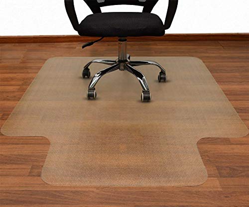 AiBOB 53 x 45 inches Office Chair mat for Hardwood Floor, Easy Glide