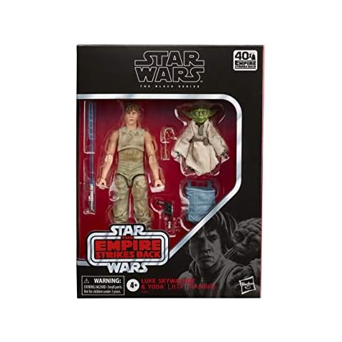 Luke Skywalker and Yoda Jedi Training Figures Cover