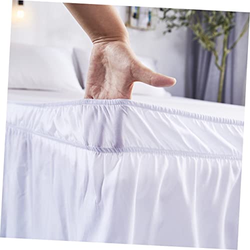 Camisa de cama arrugada para un dormitorio estilo princesa 5