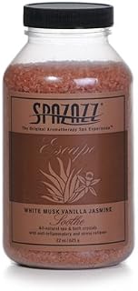 Spazazz Escape Spa & Hot Tub Fragrance Crystals 22oz - White Musk Vanilla Jasmine