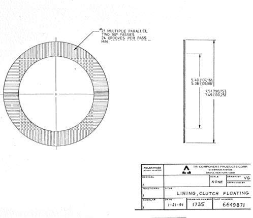 (4-Pack) Clutch Friction Plate, Compatible With Bobcat Melroe. 6649871/179706-327-Bc1 Disc/Disk/Bob-Cat Lining #TOP1
